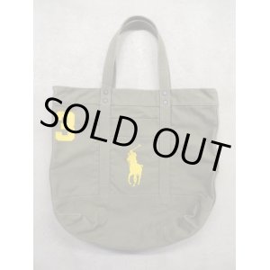 画像: Ralph Lauren "Big Pony Tote Khaki”