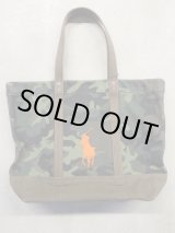 画像: Ralph Lauren "Big Pony Tote Camo”