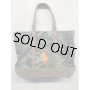 画像: Ralph Lauren "Big Pony Tote Camo”