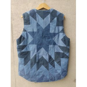 画像: 【Nasngwam】”LONESTAR VEST / DENIM”