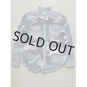 画像: 【HOUSTON】”PATCHWORK PRINT WESTERN SHIRT”