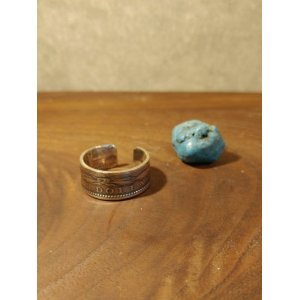 画像: 【NORTH WORKS】"Vintage Coin Half Ring (N-527)"