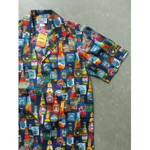 画像: 【PACIFIC LEGEND】"Chilled Beer Aloha Shirt / Navy"