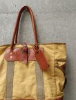 画像2: 【Ralph Lauren】"Twill & Leather Vintage Tote Bag"