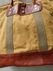 画像17: 【Ralph Lauren】"Twill & Leather Vintage Tote Bag"