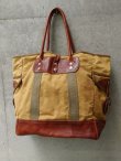 画像16: 【Ralph Lauren】"Twill & Leather Vintage Tote Bag"
