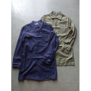 画像: 【FAR EAST NETWORK】”Cotton/Linen Shop Coat”