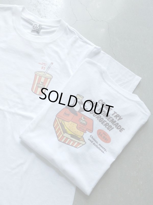 画像1: 【CHUMS】"Burger Shop T-Shirt"