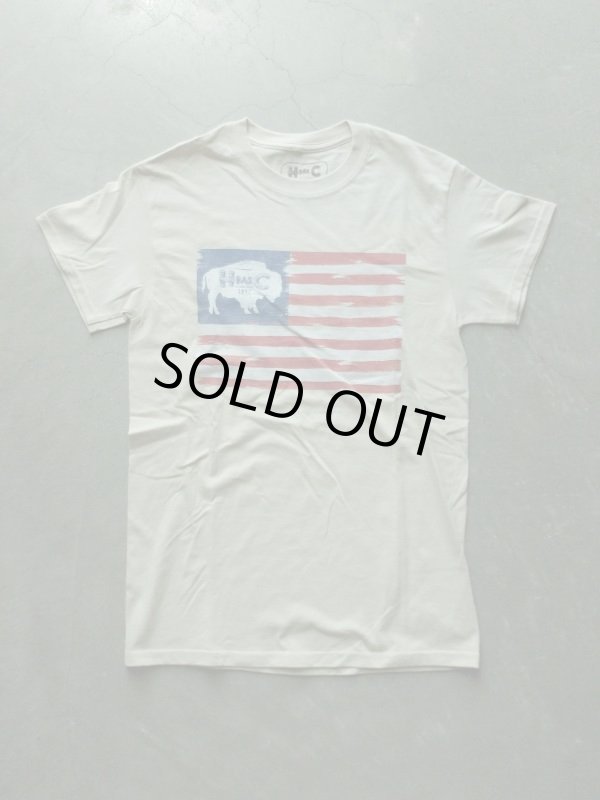 画像2: 【H BAR C】"American Buffalo Flag Tee"