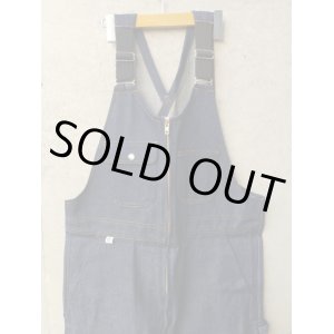 画像: 【BIGBILL】"Denim Bib Overall with Zip Front Closure"