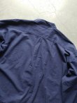 画像7: 【FAR EAST NETWORK】”French Linen/Cotton Band Collor Shirt (NAVY)”