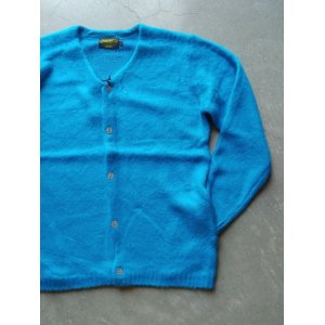 画像: 【UNIVERD72】"MOHAIR TOUCH CARDIGAN / TURQUISE"