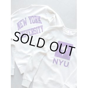 画像: 【NYU】"C/N SWEAT SHIRTS"