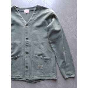 画像: 【BIG MIKE】"Pigment Sweat Cardigan / Olive"