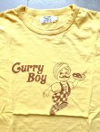 画像1: 【FREERAGE】"Curry Boy Recycle cotton S/S TEE / Yellow"