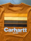 画像4: 【carhartt】"Relaxed Fit Heavyweight Pocket Line Graphic T-Shirt / GOLD"