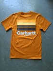 画像3: 【carhartt】"Relaxed Fit Heavyweight Pocket Line Graphic T-Shirt / GOLD"