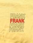 画像8: 【FREERAGE】"BLIND FRANK Recycle cotton S/S TEE / Yellow"