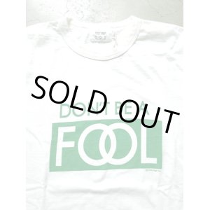 画像: 【FREERAGE】""FOOL Recycle cotton S/S TEE / White"