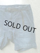 画像: 【ROKX】"DENIM FATIGUE SHORT (DARK USED)"