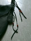 画像5: 【Nasngwam X Early Morning】"DEERSKIN MESSENGER BAG (BLACK)"