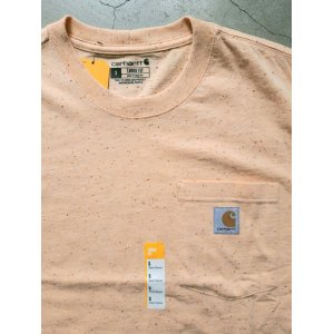 画像: 【carhartt】"Workwear Pocket SS T-shirt / Pale Apricot Nep	"