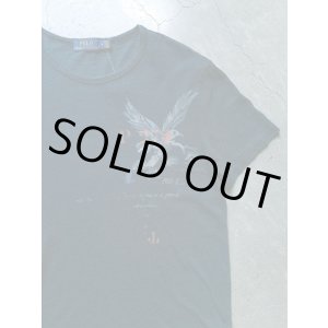 画像: 【Ralph Lauren】"POLO EAGLE Indigo Vintage Graphic S/S Tee"