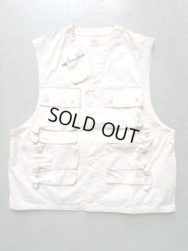 画像1: 【IMPRESTORE】"TAGGART | C-1VEST / WHITE"