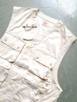 画像2: 【IMPRESTORE】"TAGGART | C-1VEST / WHITE"