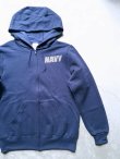 画像1: 【SOFFE U.S.NAVY (DEAD STOCK)】"PT SWEAT HOOD FULL ZIP"