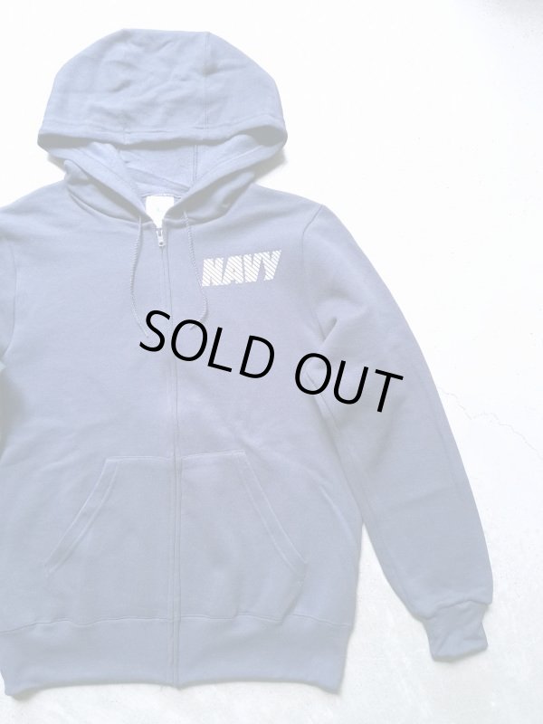 画像1: 【SOFFE U.S.NAVY (DEAD STOCK)】"PT SWEAT HOOD FULL ZIP"