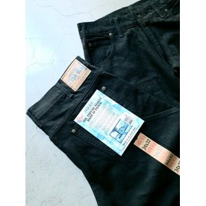 画像: 【PRISON BLUES】"DOUBLE KNEE WORK JEAN / BLACK"