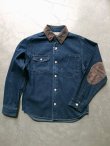 画像2: 【HOUSTON】”CORDUROY DENIM WORK SHIRT”