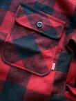 画像5: 【CHUMS】"Shaggy Check CPO Jacket / Red"