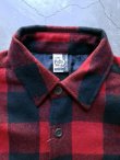 画像4: 【CHUMS】"Shaggy Check CPO Jacket / Red"