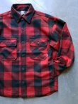 画像2: 【CHUMS】"Shaggy Check CPO Jacket / Red"