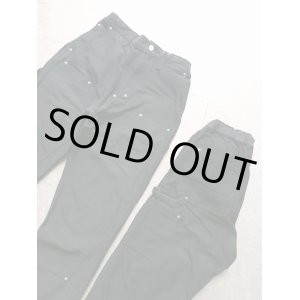 画像: 【Nasngwam】”DOUBLE KNEE NALLOW PANTS”