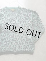 画像: 【UNIVERD72】"MOHAIR TOUCH CARDIGAN / MINT LEOPARD"