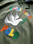 画像9: 【Ralph Lauren】"90s Style Big Fit Peace Love Hoodie"