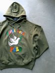 画像1: 【Ralph Lauren】"90s Style Big Fit Peace Love Hoodie"