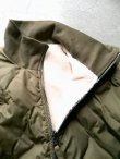 画像7: 【TAION】"Military Reversible High Neck Down Jacket / DARK OLOIVE"