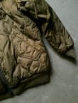 画像8: 【TAION】"Military Reversible High Neck Down Jacket / DARK OLOIVE"