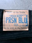 画像13: 【PRISON BLUES】"RINSED BLUE WORK JEAN (Black)"