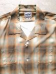 画像4: 【HOUSTON】"OMBRE L/S CHECK SHIRT / KHAKI"