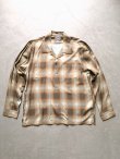 画像3: 【HOUSTON】"OMBRE L/S CHECK SHIRT / KHAKI"