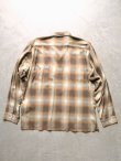 画像8: 【HOUSTON】"OMBRE L/S CHECK SHIRT / KHAKI"