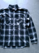 画像: 【BIG MIKE】"Light Flannel Shirts - BLACK×WHITE"