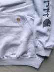 画像6: 【carhartt】"MIDWEIGHT SIGNATURE SLEEVE LOGO HOODED SWEATSHIRT"