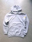 画像3: 【carhartt】"MIDWEIGHT SIGNATURE SLEEVE LOGO HOODED SWEATSHIRT"