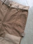 画像4: 【Mr.Remake Man.】 "REMAKE BROWNDUCK DOUBLE KNEE PANT"